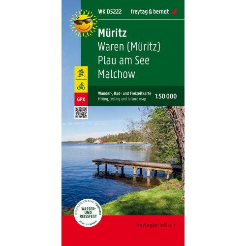 Müritz turistatérkép (WK D5222) - Freytag-Berndt