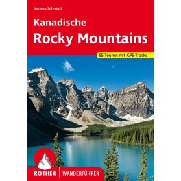   Kanadai Sziklás-hegység, német nyelvű túrakalauz - Rother