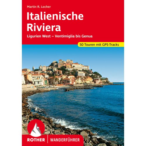 Italian Riviera, hiking guide in German - Rother