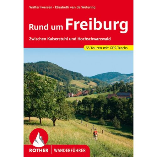 Around Freiburg, hiking guide in German - Rother