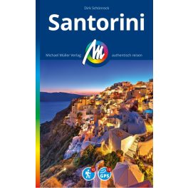 Szantorini, német nyelvű útikönyv - Michael Müller