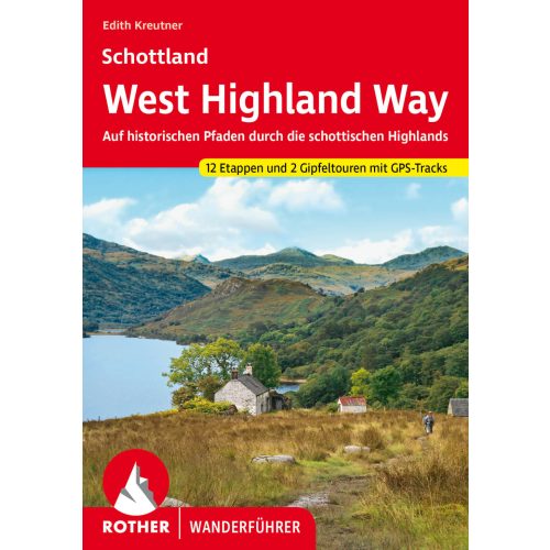 West Highland Way, német nyelvű trekkingkalauz - Rother