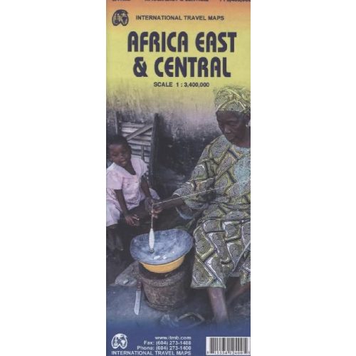 Africa (East & Central), travel map - ITM