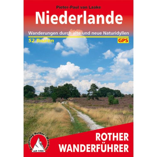 Hollandia, német nyelvű túrakalauz - Rother