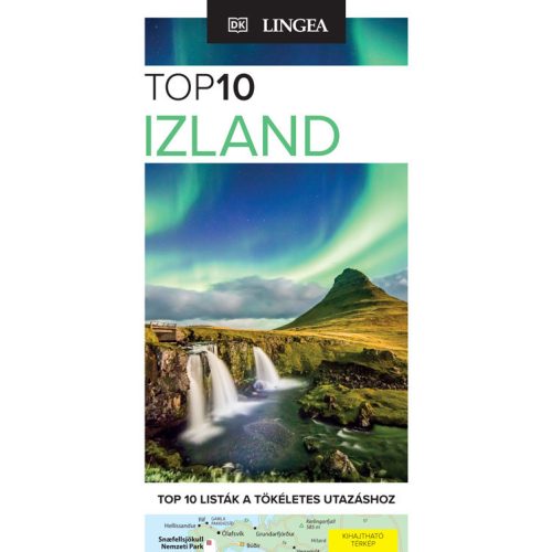 Iceland, guidebook in Hungarian - Lingea Top 10